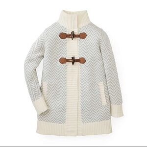 Hope & Henry Herringbone Toggle Sweater Cardigan| Baby/Toddler | 12-18 mo